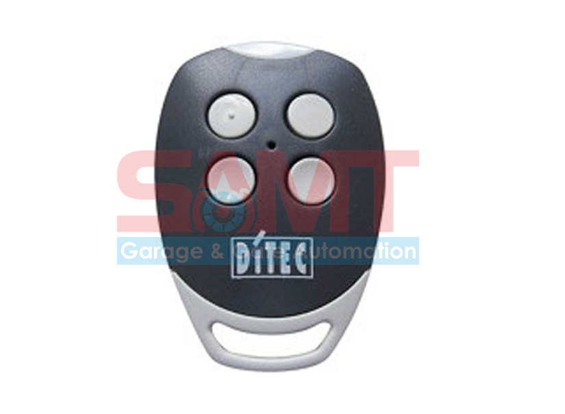 Ditec four button spare garage door remote from SAMT Garage & Gate Automation in Prestons, New South Wales, Australia.