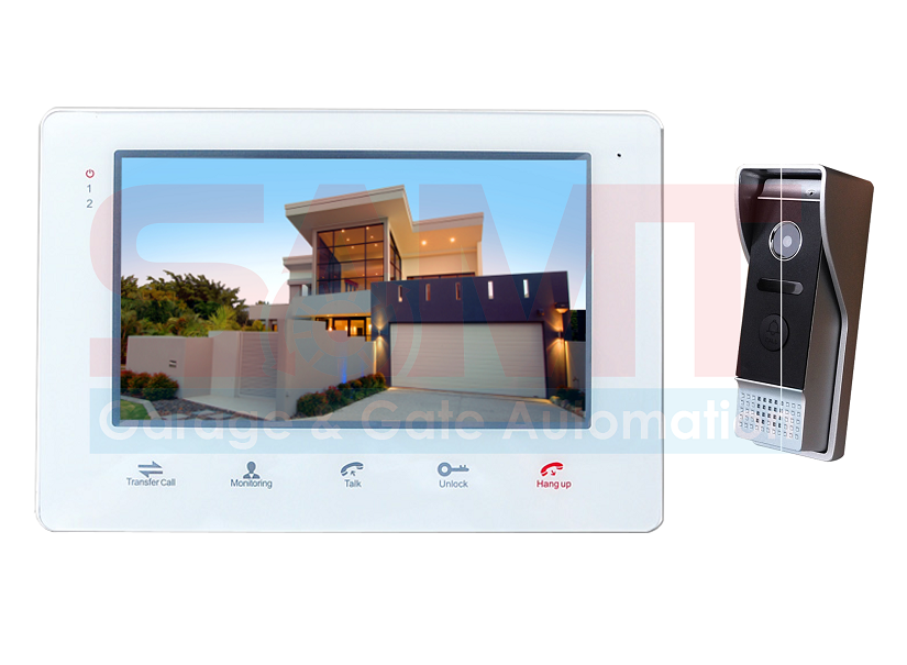 Smart video intercom entry system by SAMT Garage & Gate Automation, ideal for automatic garage door access in Prestons, New South Wales.