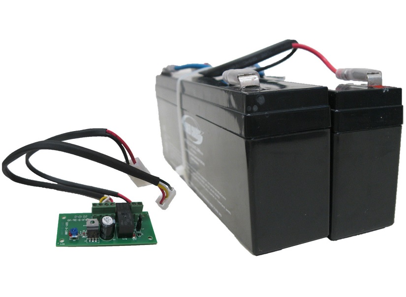 Dual battery and circuit board set for garage door opener systems from SAMT Garage & Gate Automation, Australia.