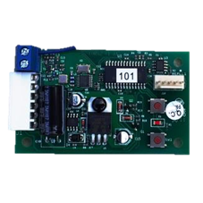 Universal garage door remote control receiver circuit board, SAMT Garage & Gate Automation, Prestons, New South Wales, Australia.