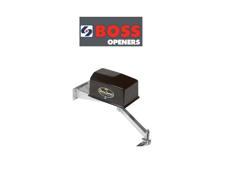 BOSS Dura swing gate motorized opener for automatic gates by SAMT Garage & Gate Automation, Australia.