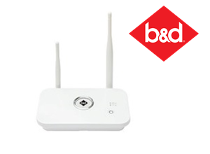B&D smart garage door opener WiFi hub, enables remote operation for automatic garage door opener systems in Prestons, Australia.