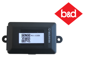 B&D smart garage door receiver module, for compatible automatic doors by SAMT in New South Wales, Australia.
