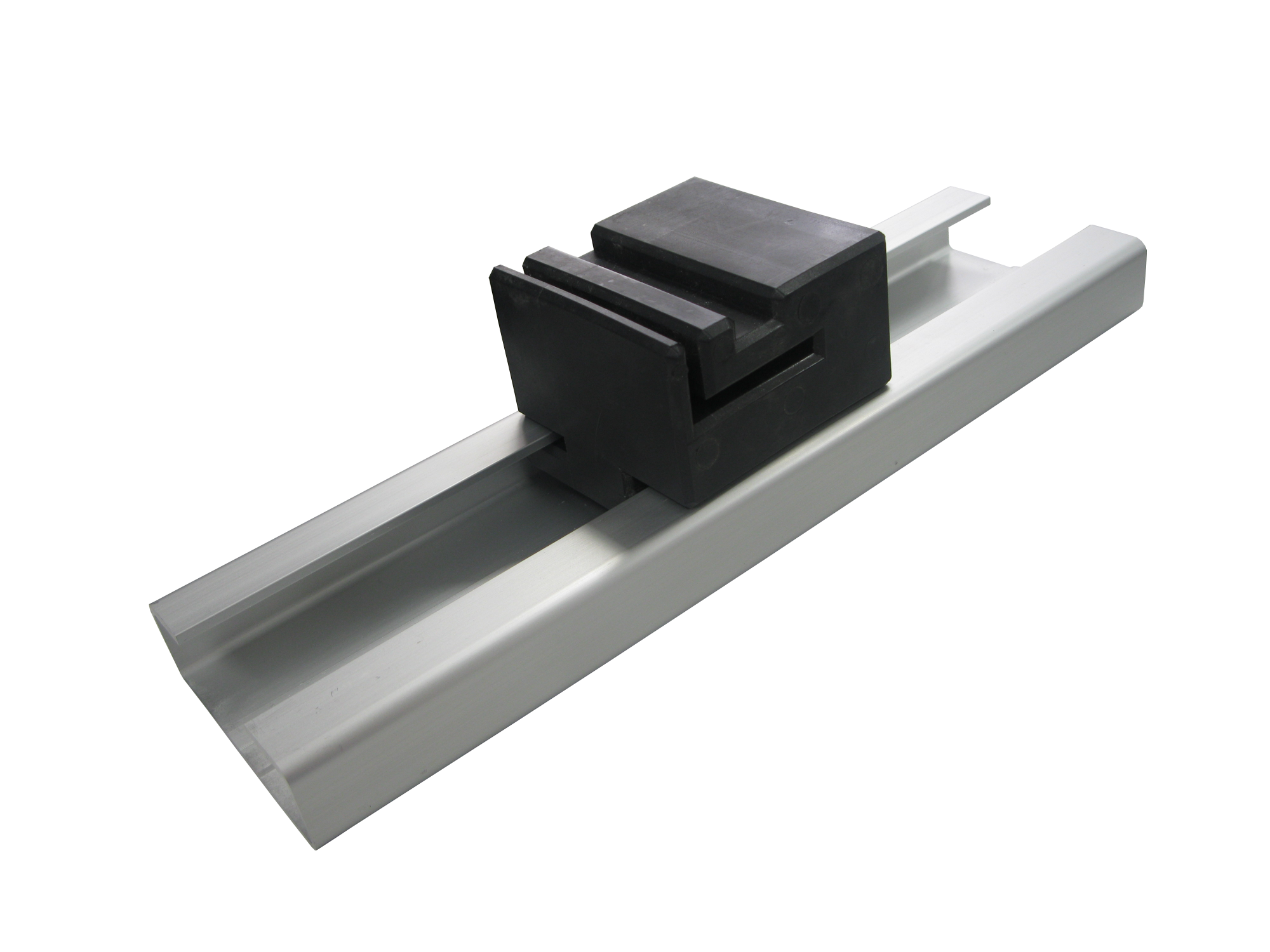 Sliding gate stopper for automatic gate motor systems supplied by SAMT Garage & Gate Automation, Prestons, New South Wales.