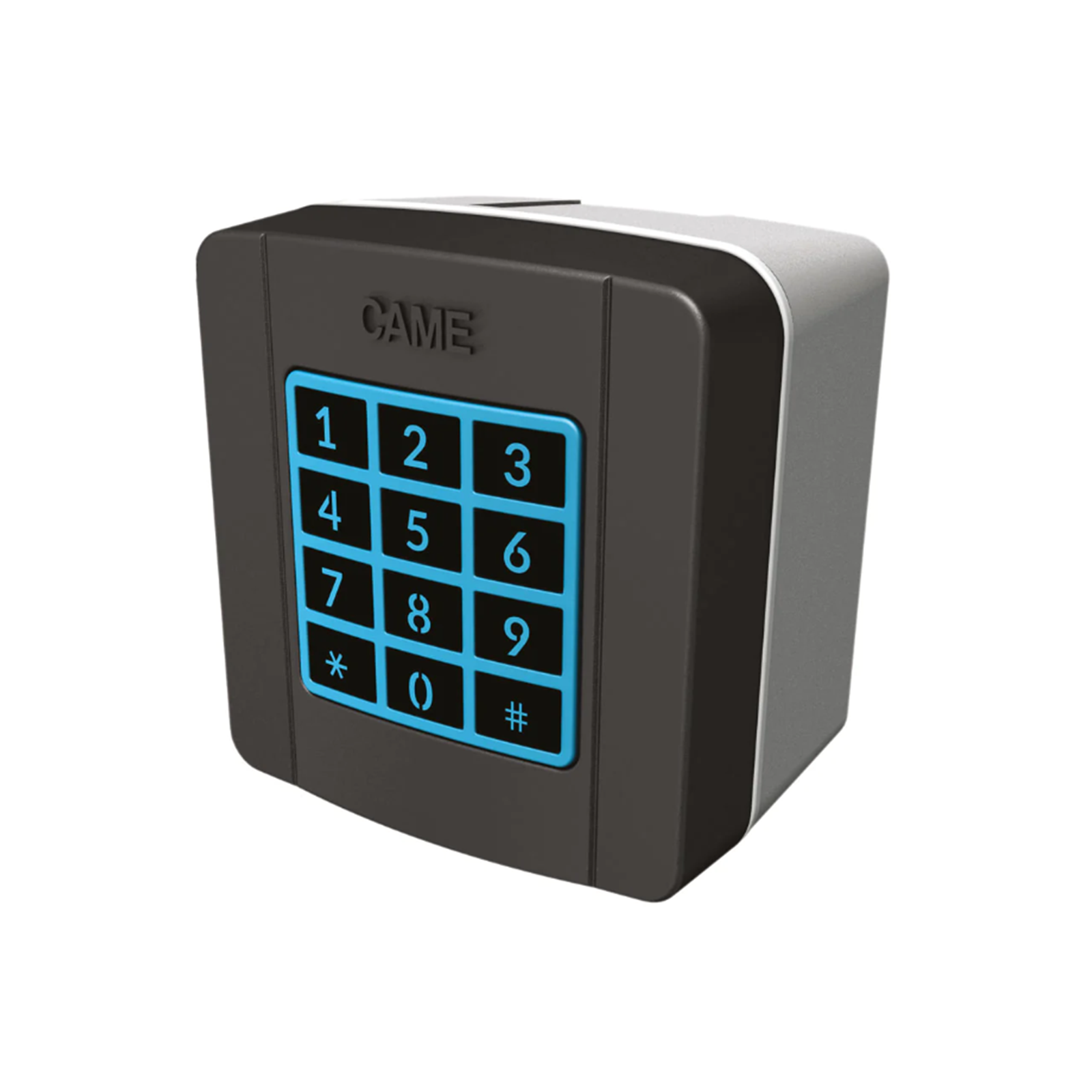 CAME keypad entry system for automatic doors by SAMT Garage & Gate Automation in Prestons, New South Wales, Australia.