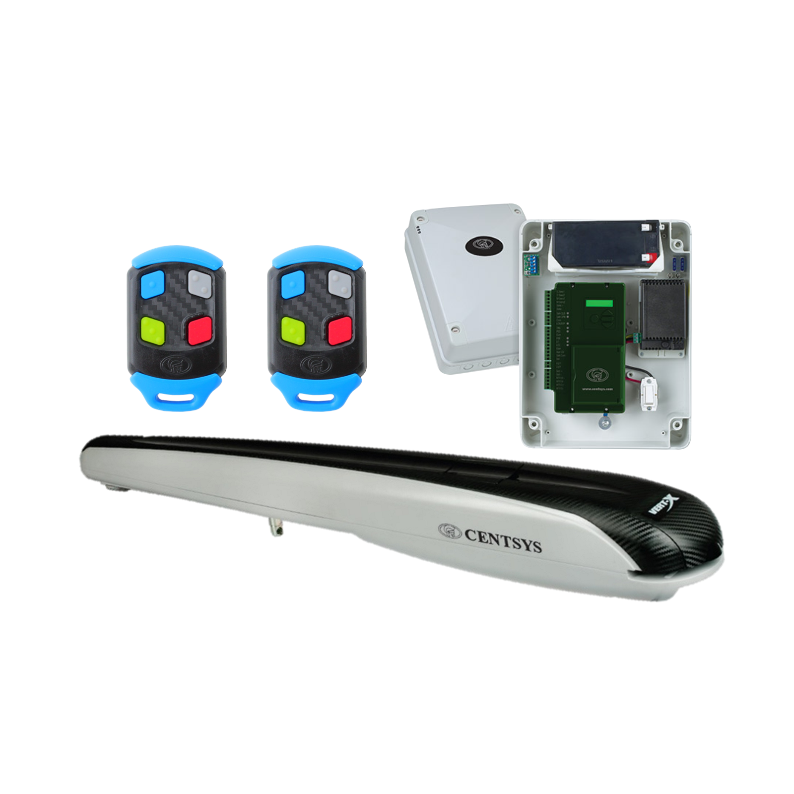 Centsys Xtra heavy-duty swing gate opener kit with remotes from SAMT Garage & Gate Automation, Prestons, New South Wales, Australia.