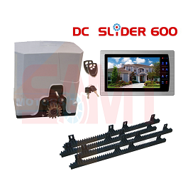 DC Slider 600 sliding gate automatic opener kit and remote, available from SAMT Garage & Gate Automation, Prestons NSW