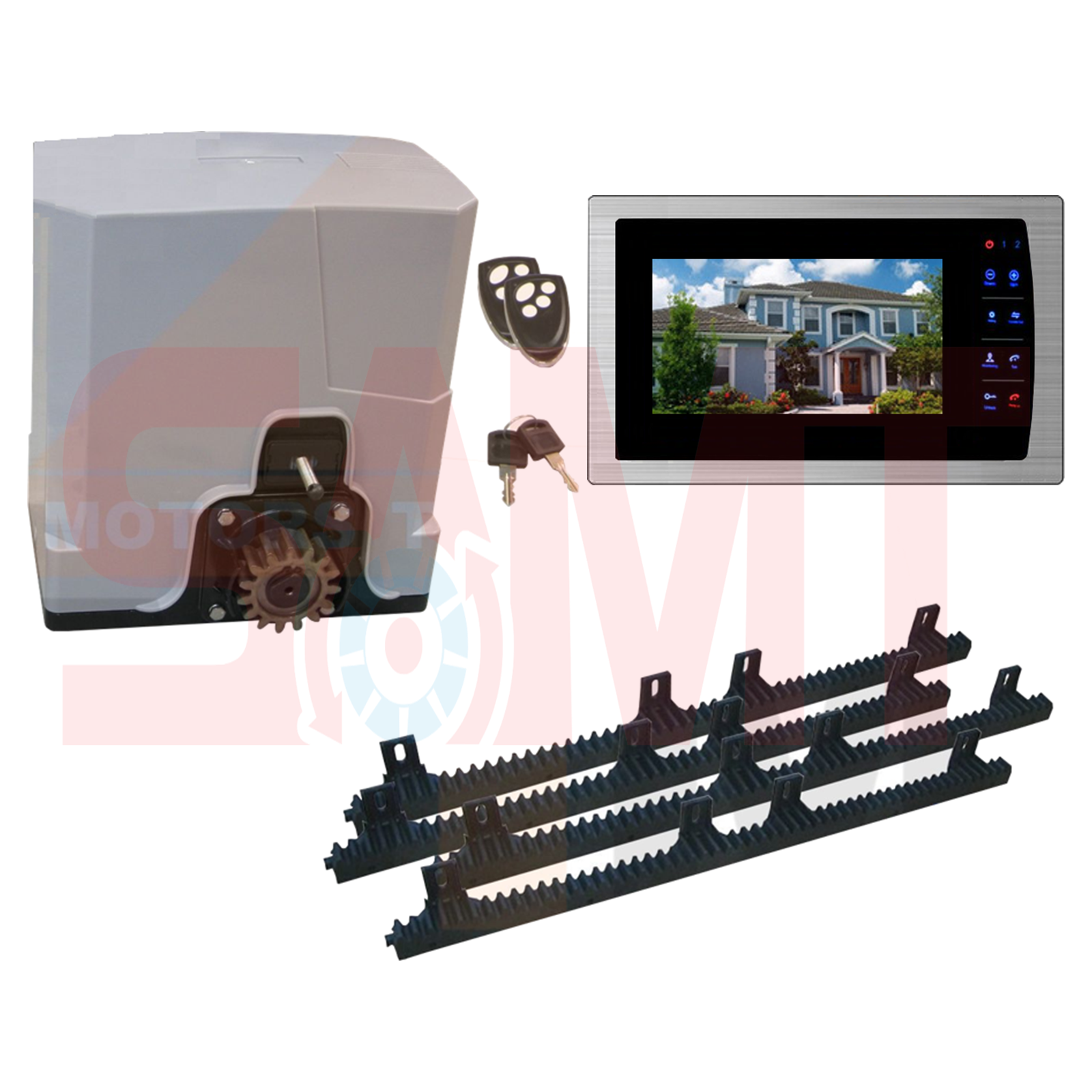 DC Slider 600 sliding gate automatic opener kit and remote, available from SAMT Garage & Gate Automation, Prestons NSW