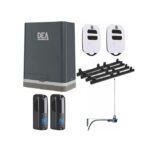 DEA sliding gate motor kit with remotes, rack gears, sensors, all parts, in Prestons, New South Wales, Australia.