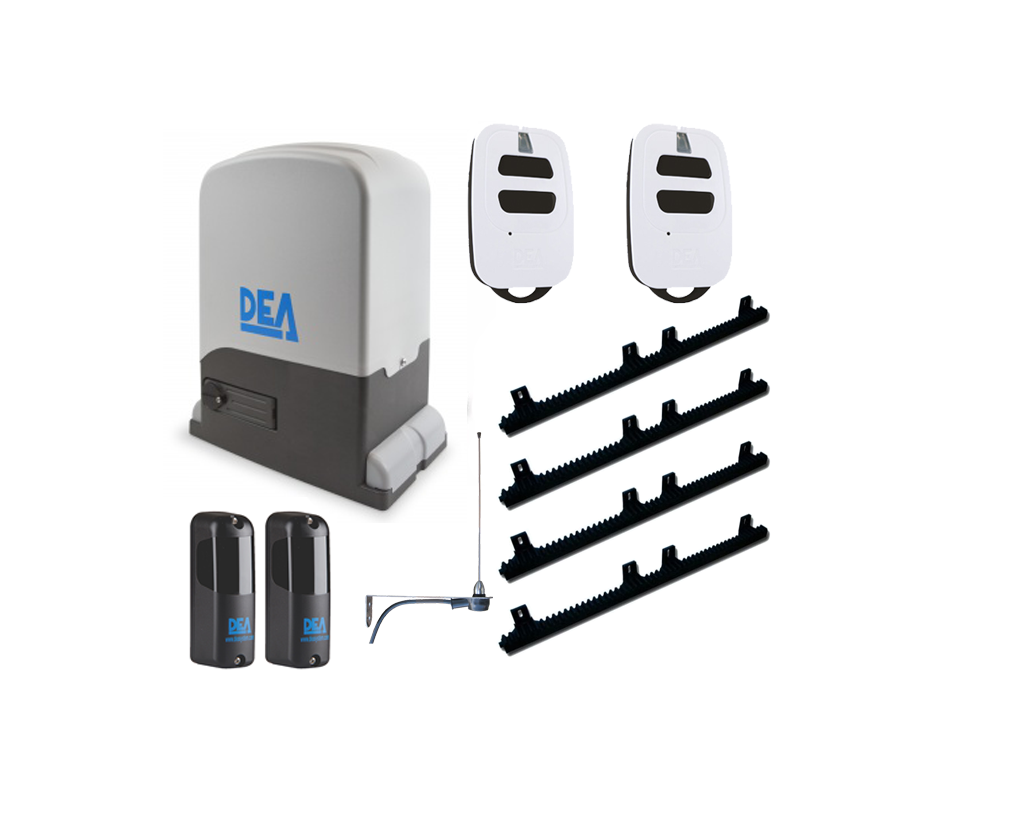 DEA compact sliding gate motor with remote controls, reliable automatic gate motor system in Prestons, New South Wales, Australia from SAMT.