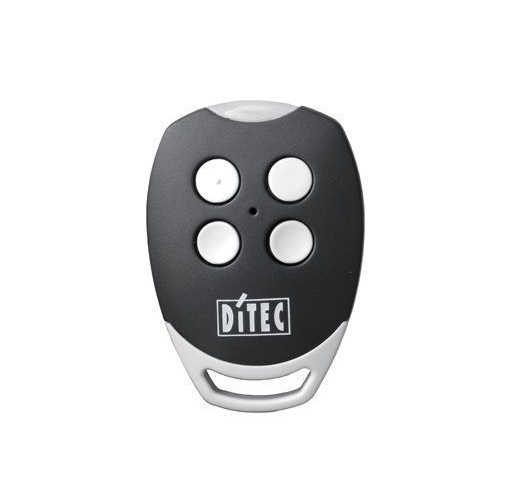 Ditec four-button garage door remote control, compatible garage door remotes Australia by SAMT Garage & Gate Automation, Prestons, New South Wales.