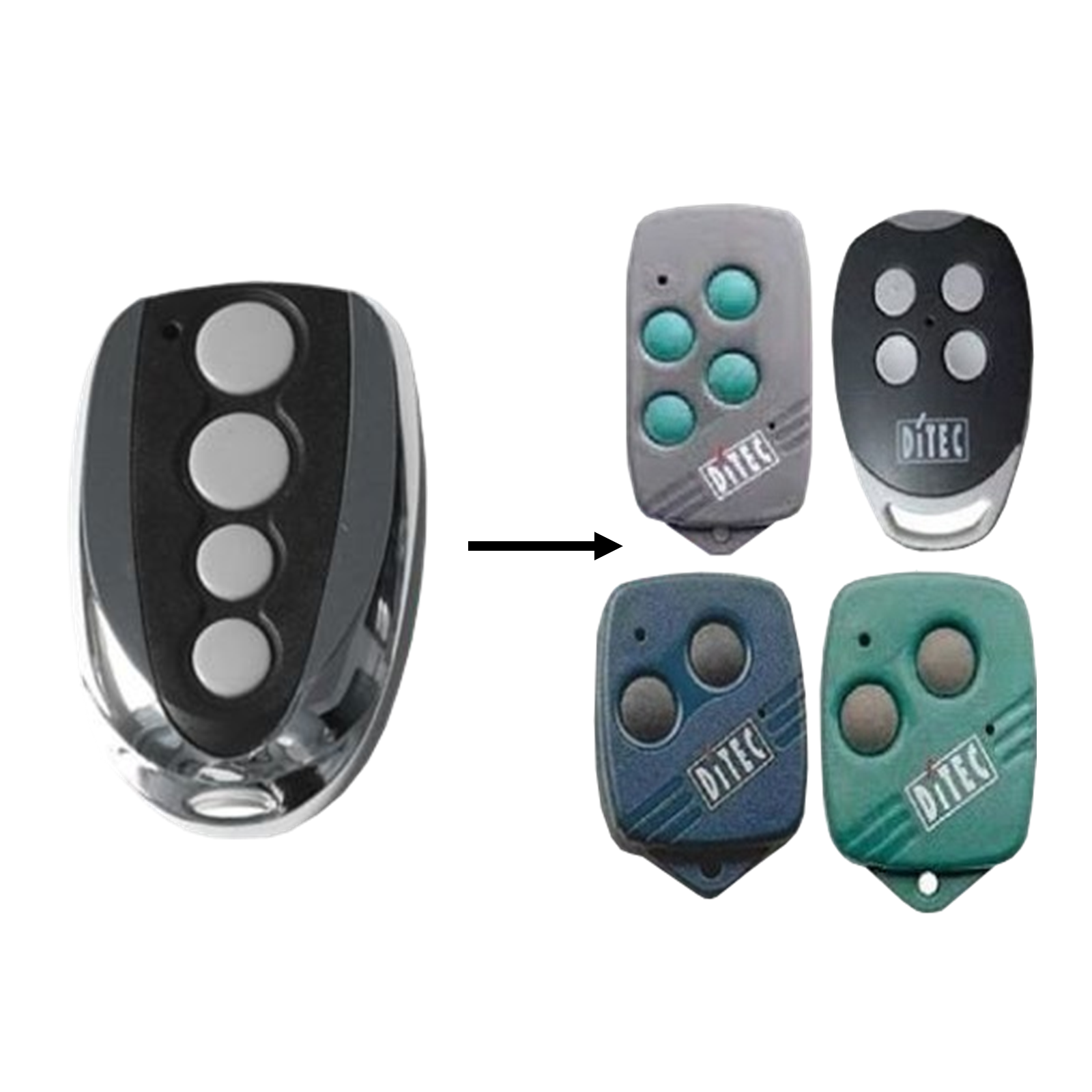 Compatible garage door remotes Australia replacement options shown by SAMT Garage & Gate Automation in Australia.