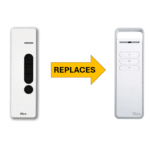 Nice Era garage door remote control replaced by latest model for SAMT Garage & Gate Automation in Prestons, New South Wales, Australia.