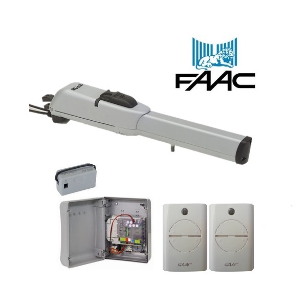 FAAC linear actuator swing gate motor kit, ideal for automatic gates, SAMT New South Wales Australia