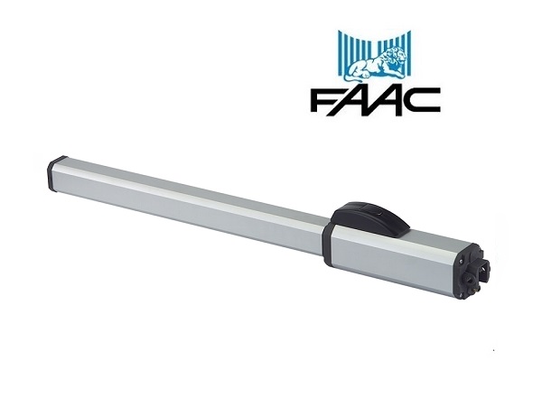 Sturdy FAAC swing gate motor, reliable motorized swing gate from SAMT Garage & Gate Automation, New South Wales, Australia.