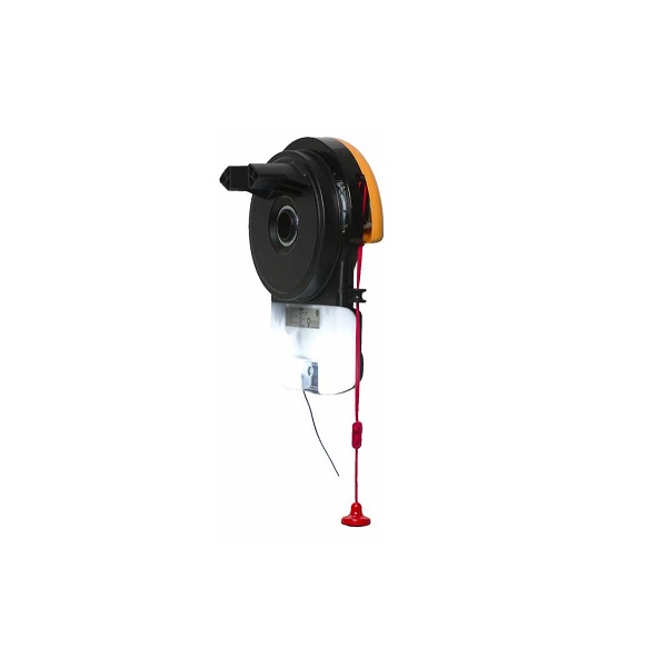 Side-mount ATA garage roller door motor with red release cord, SAMT Garage & Gate Automation, Australia
