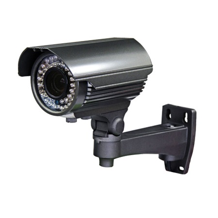 Outdoor security CCTV camera for monitoring garage or automatic doors by SAMT Garage & Gate Automation, Australia.