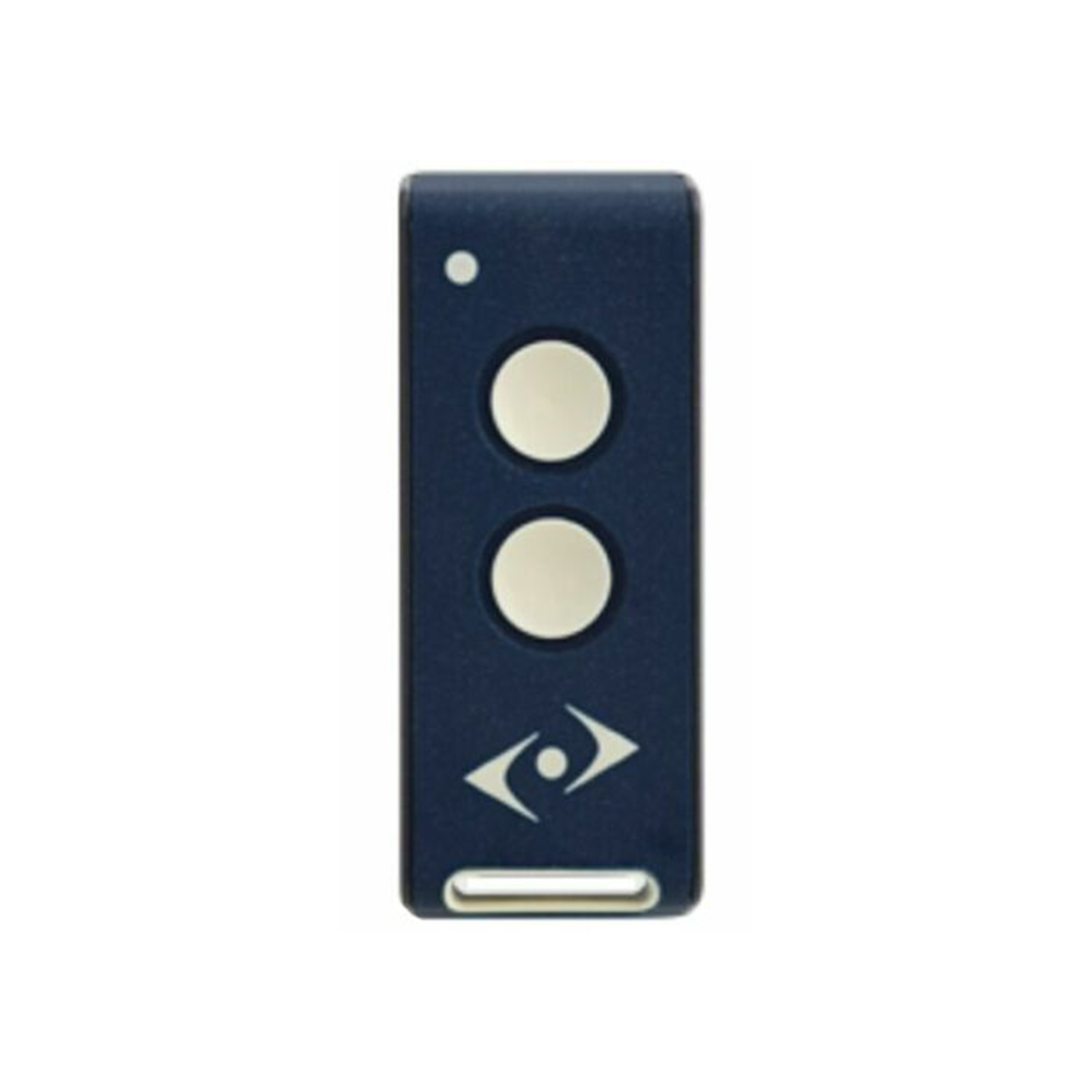 Two-button garage door remote control with LED indicator, SAMT Garage & Gate Automation, Prestons, New South Wales, Australia.