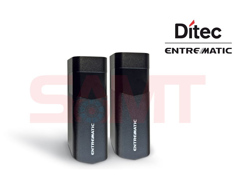 Ditec Entrematic safety sensor beams for automatic gates by SAMT Garage & Gate Automation, Prestons, New South Wales.