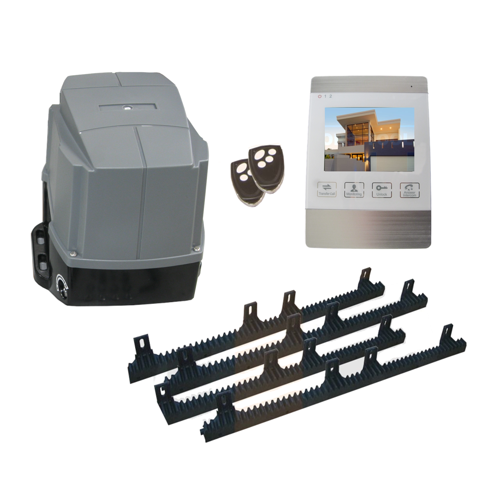 AC Slider 1100 automatic gate motor kit from SAMT Garage & Gate Automation, sliding gate motor solution in Prestons, New South Wales.