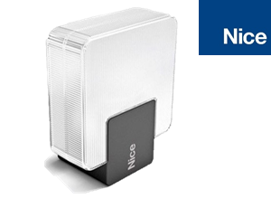 Nice flashing light for automatic gate safety, compatible with garage door openers in New South Wales, Australia