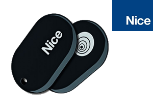 Nice black key fob for automatic garage door and gate access, available from SAMT in Prestons, New South Wales, Australia.