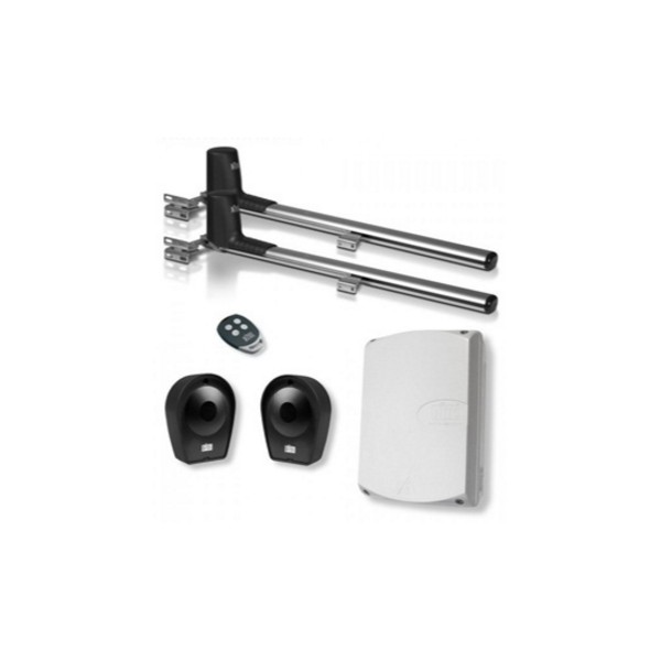 Complete swing gate automation kit with safety sensors and remote, SAMT Garage & Gate Automation, Australia