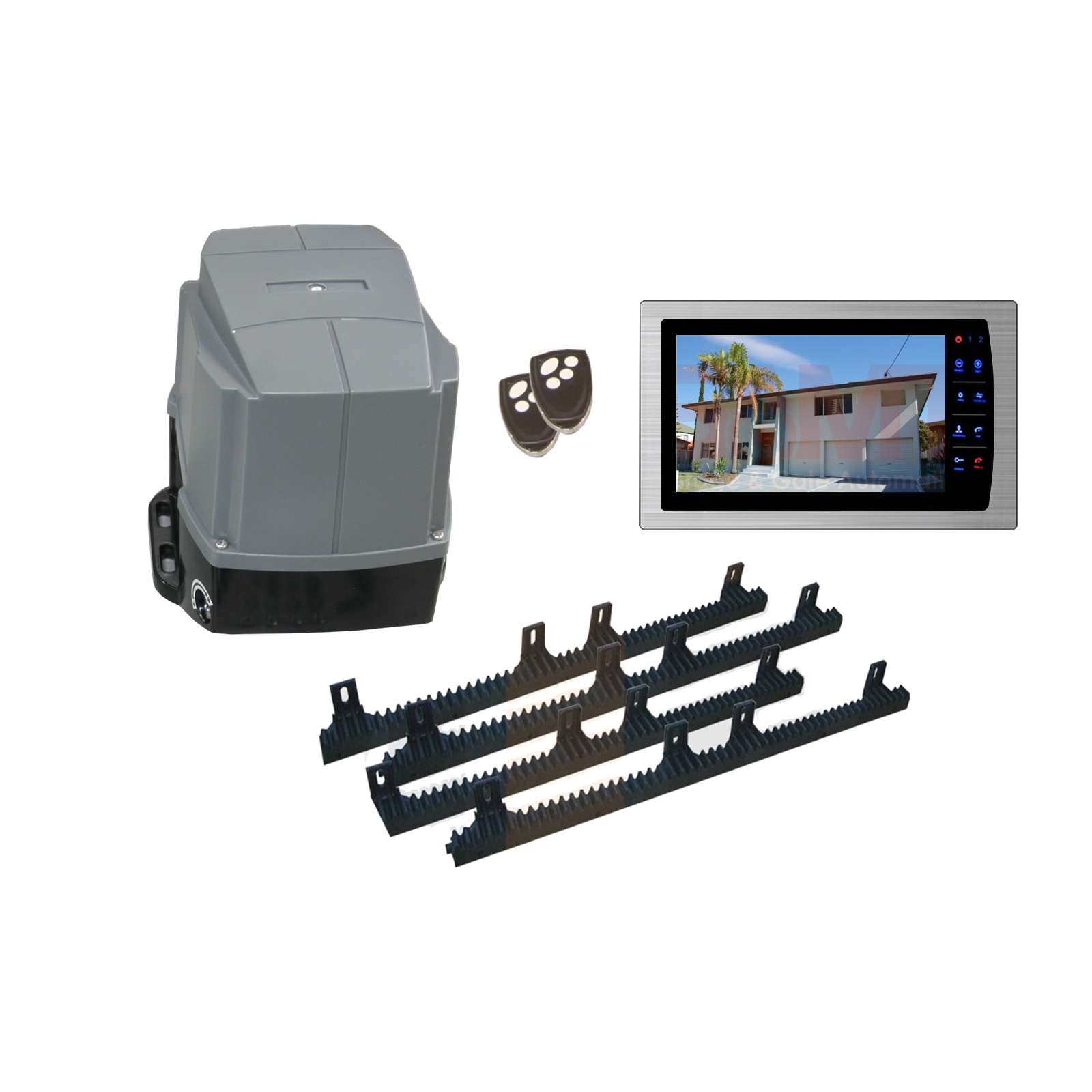 AC Slider 1100 automatic gate motor kit from SAMT Garage & Gate Automation, sliding gate motor solution in Prestons, New South Wales.