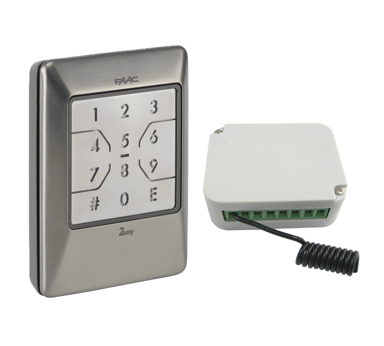 FAAC Wireless Radio Keypad with 2 Channel Receiver