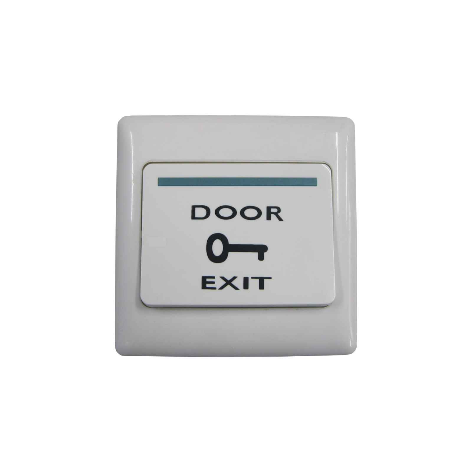 Door exit push button switch for automatic doors by SAMT, installed in Prestons, New South Wales, Australia.