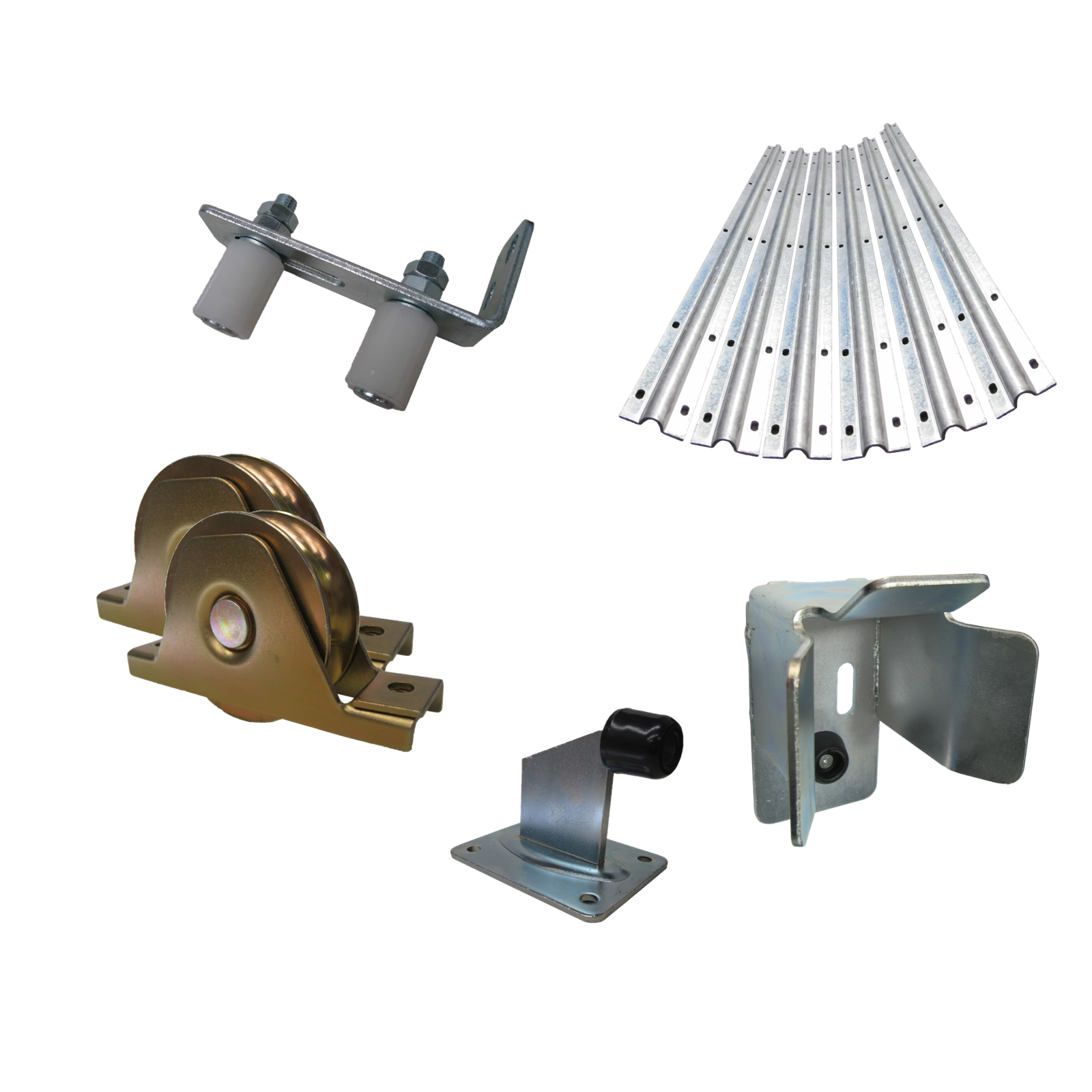 Sliding gate hardware kit for automatic gate motor installation by SAMT Garage & Gate Automation in Prestons, New South Wales, Australia.