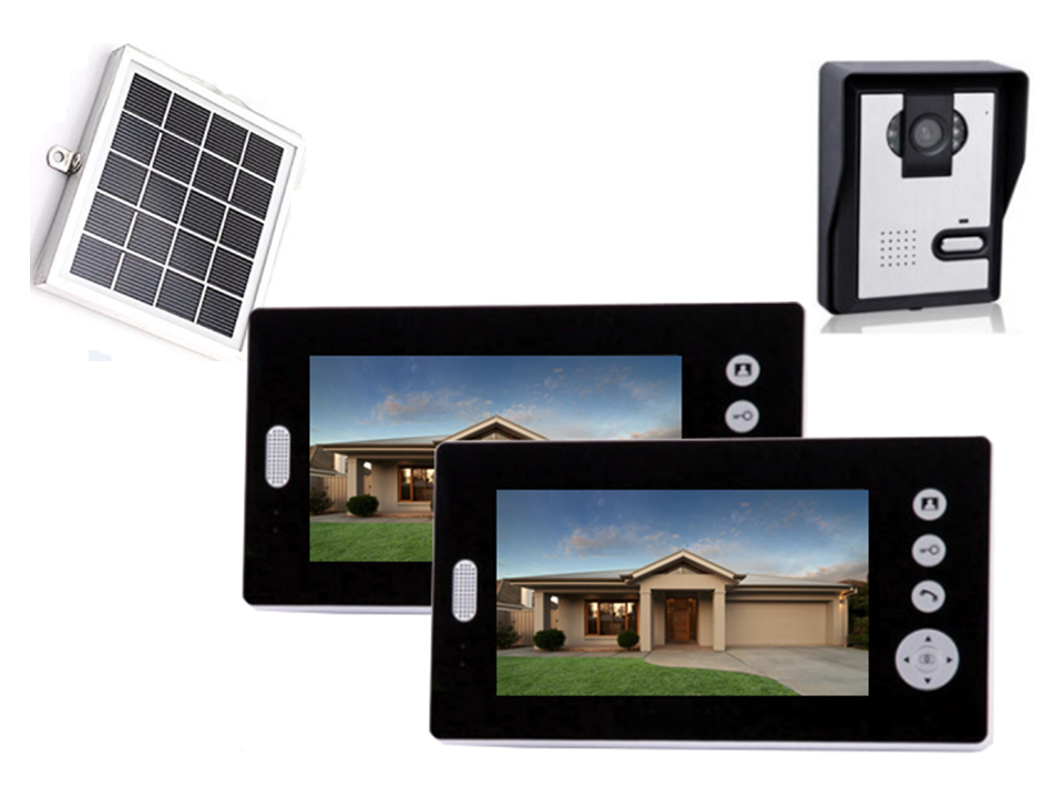 SAMT solar-powered video intercom system for automatic garage door and gate access in Australia, ideal for secure properties in Prestons.