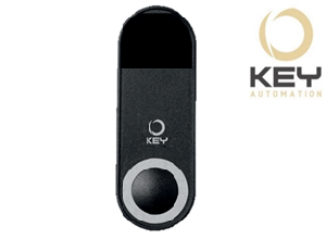 KEY Automation black infrared safety sensor for automatic doors, supplied by SAMT Garage & Gate Automation in New South Wales, Australia.