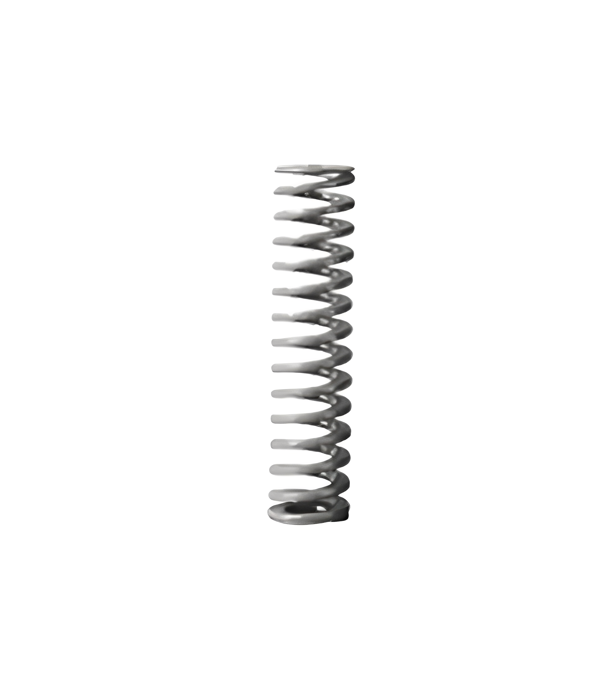 BFT White Heavy-duty compression spring for automatic gate systems, available from SAMT in New South Wales, Australia.