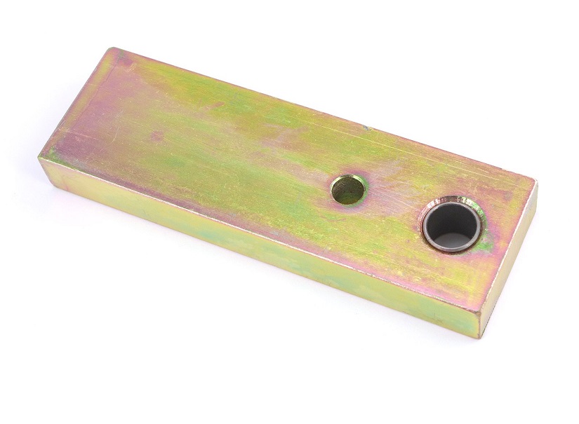 Steel mounting bracket for sliding gate motor or automatic gate opener, SAMT Garage & Gate Automation, Australia.