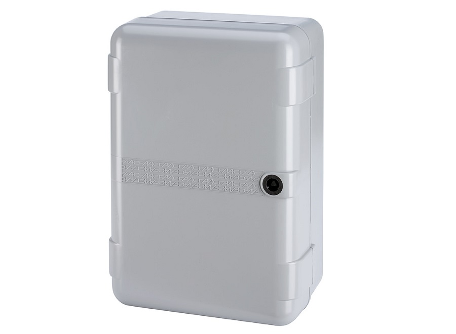 Durable outdoor enclosure for automatic gate motor systems by SAMT Garage & Gate Automation, Australia.