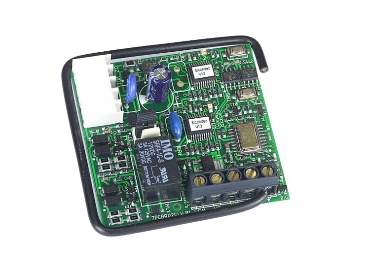 Universal receiver board for automatic gate motor kits, available from SAMT Garage & Gate Automation, New South Wales.