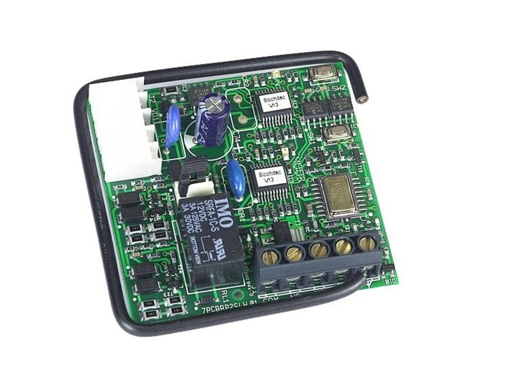 Universal receiver board for automatic gate motor kits, available from SAMT Garage & Gate Automation, New South Wales.