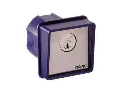 FAAC square cylinder lock for secure automatic gate motor and sliding gate motor systems in New South Wales, Australia.