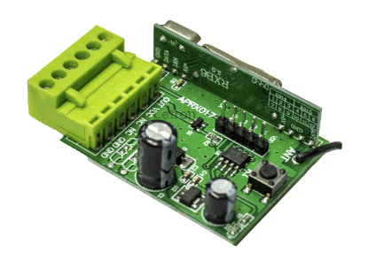 Universal gate receiver module for automatic doors and gates, SAMT Garage & Gate Automation, Prestons, New South Wales, Australia.