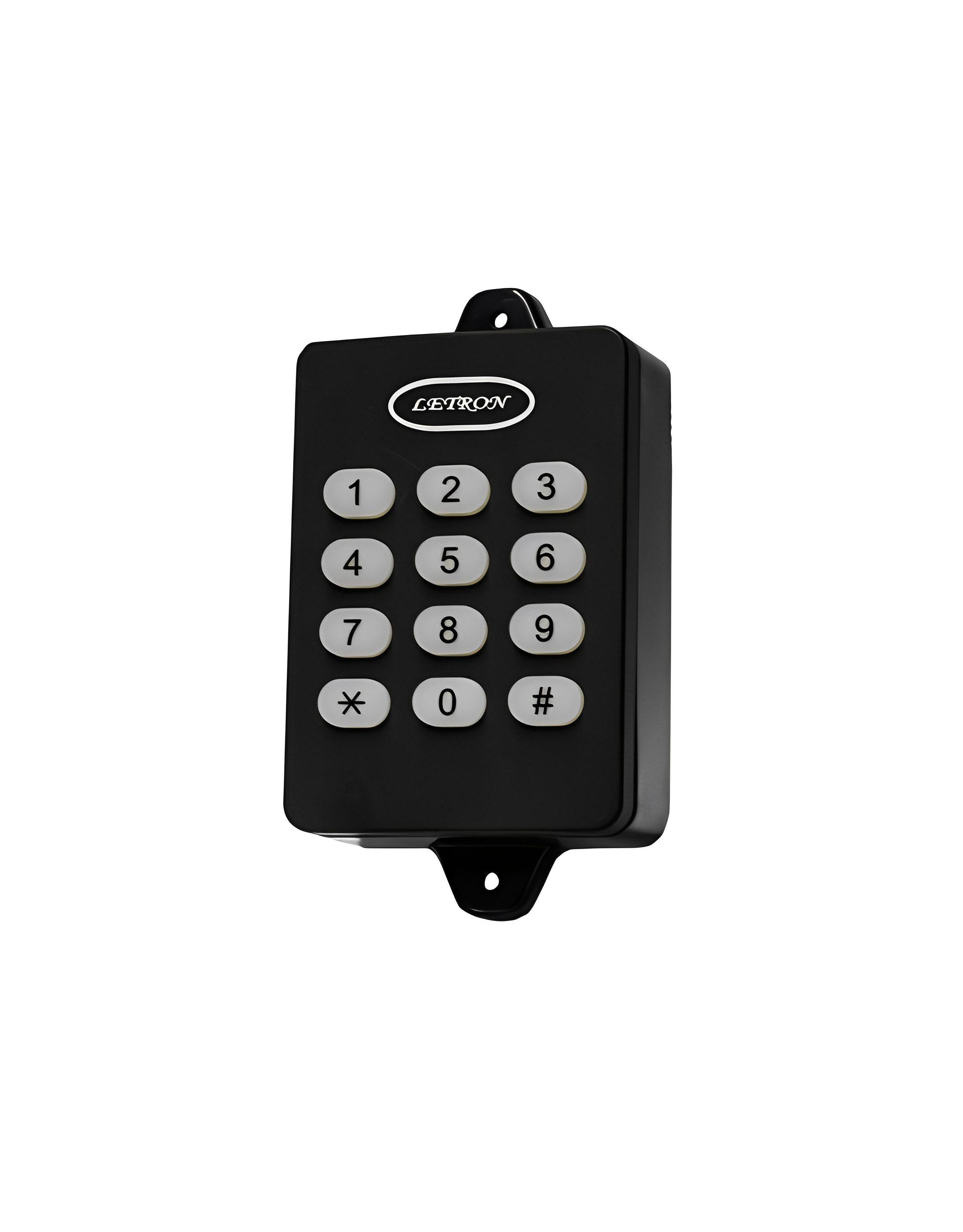 Letron wireless keypad for automatic gate or garage door access, SAMT Garage & Gate Automation, New South Wales, Australia.