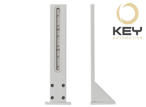 KEY Automation LED signal column for gate automation systems by SAMT, used in Prestons, New South Wales, Australia.