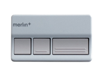 Merlin+ three-button garage door remote control, SAMT Garage & Gate Automation, Prestons, New South Wales, Australia.