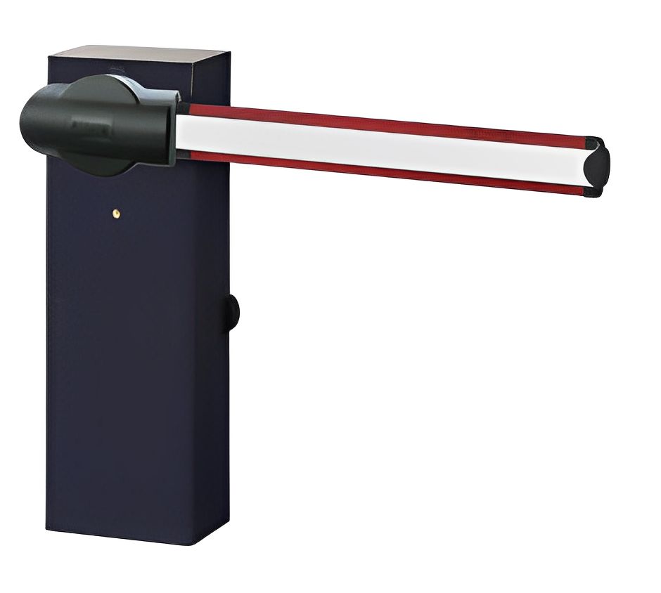 High-security automatic boom gate system for controlled entry by SAMT Garage & Gate Automation, Australia.