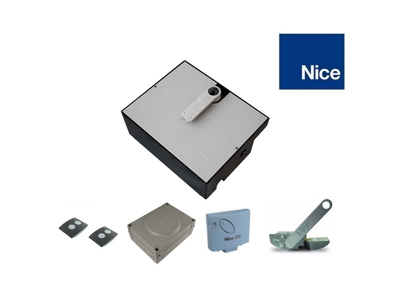 Nice single underground gate motor system with remote controls, supplied by SAMT Garage & Gate Automation, Australia