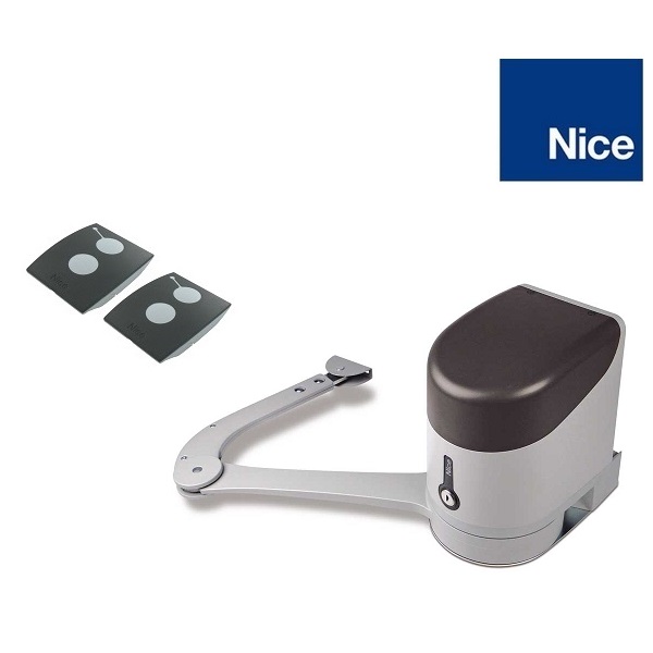 Nice articulated swing gate motor with remote controls for automatic gate solutions at homes in Prestons, New South Wales