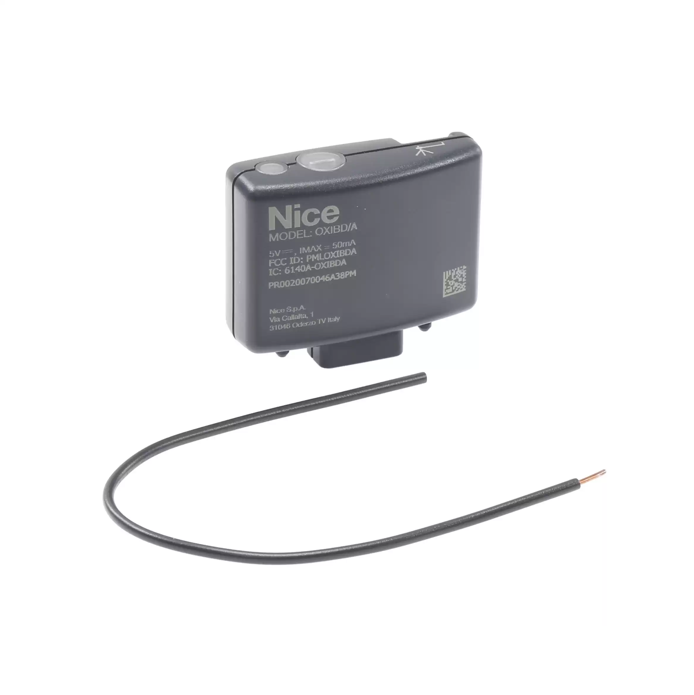 Nice OXI receiver for automatic gate motor or garage door opener from SAMT, Prestons, New South Wales, Australia.