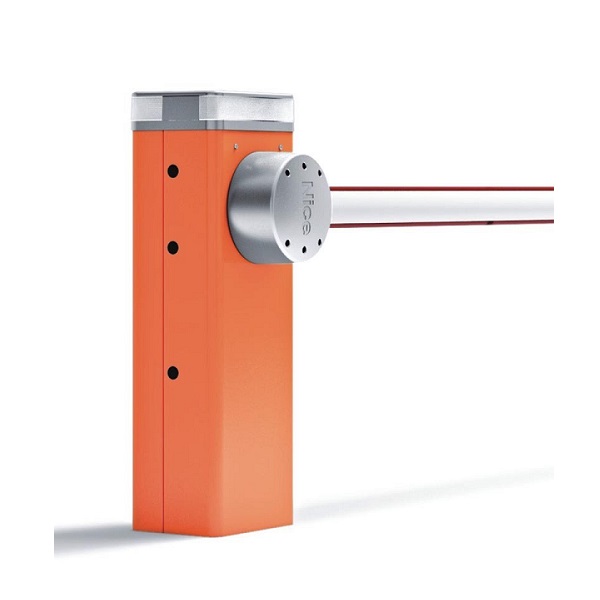 LIFE automatic boom barrier gate for parking entry management, installed by SAMT Garage & Gate Automation in Prestons, New South Wales, Australia.