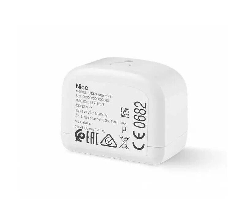 Nice BDi-Shutter module for automatic garage door and gate motor integration at SAMT Garage & Gate Automation in Prestons, Australia.