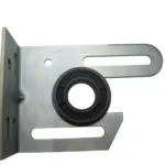 Metal mounting bracket with plastic bearing for gate automation system in Prestons, New South Wales, Australia"